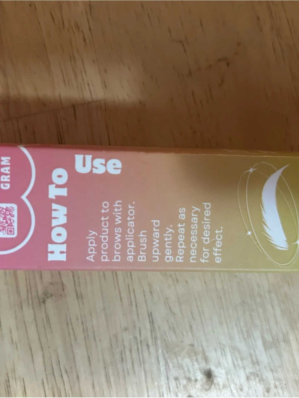 Brow Sculpting Glue – Pink/Gold